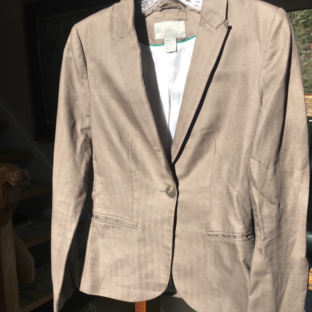 H&M Linen Jacket - Picture 3 of 3